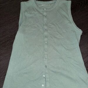Abercrombie & Fitch Sage Green Tank Top